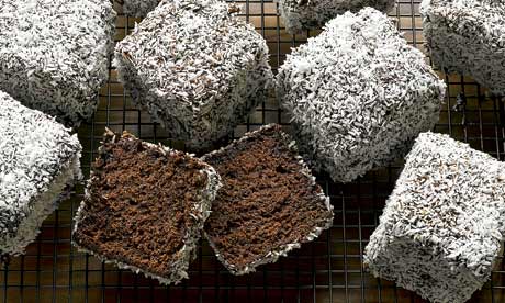 Chocolate Lamingtons